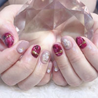 定額ネイル　￥7700